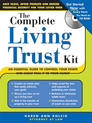 cover image of Complete Living Trust Kit